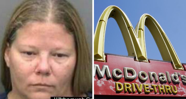 McDonalds, Misshandel, Drive-thru, Brott och straff